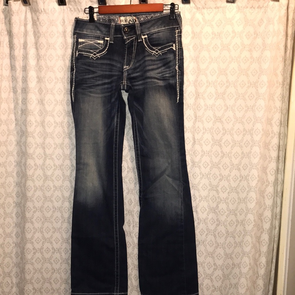 Ariat Bootcut Thick Stitching 28R NWT